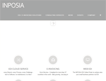 Tablet Screenshot of inposia.de